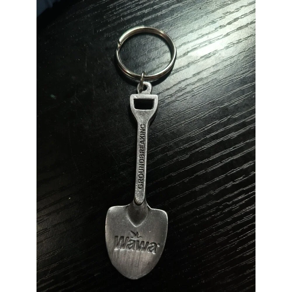 Wawa Groundbreaking Shovel Keychain Promotional Mini Shovel Key Ring
